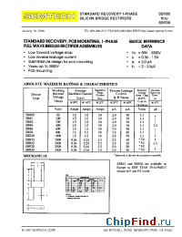 Datasheet SBR1 производства Semtech