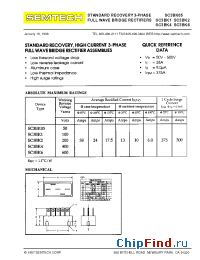 Datasheet SC3BK05 manufacturer Semtech