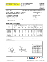 Datasheet SET040204 manufacturer Semtech