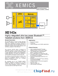 Datasheet XE143x производства Semtech