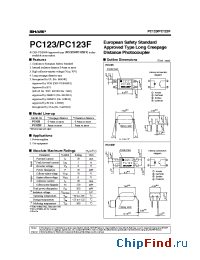 Datasheet PC123YS2 manufacturer SHARP