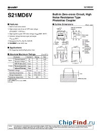 Datasheet S21MD6V manufacturer SHARP