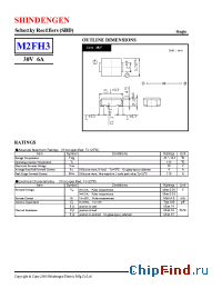 Datasheet M2FH3 производства Shindengen
