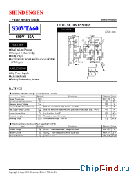 Datasheet S30VTA60 производства Shindengen