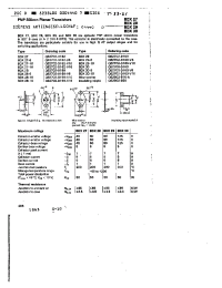 Datasheet BDX27 производства Siemens