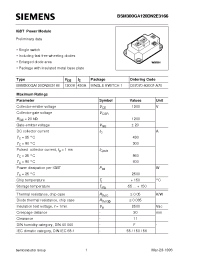 Datasheet C67070-A2007-A70 производства Siemens