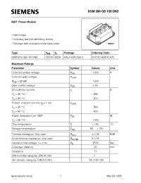 Datasheet C67070-A2300-A70 производства Siemens