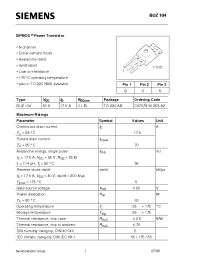 Datasheet C67078-S1353-A2 производства Siemens
