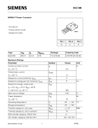 Datasheet C67078-S3109-A2 производства Siemens