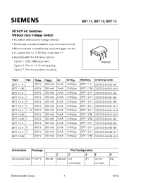 Datasheet C67079-A1001-A6 производства Siemens