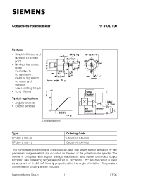 Datasheet FP310L100-75 производства Siemens