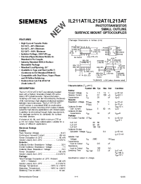 Datasheet IL211AT manufacturer Siemens