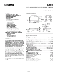 Datasheet IL329 производства Siemens