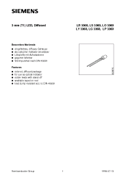 Datasheet LG3360-L производства Siemens
