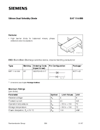 Datasheet Q62702-A1017 manufacturer Siemens