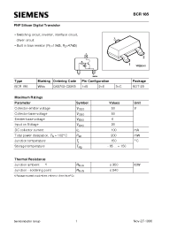 Datasheet Q62702-C2263 manufacturer Siemens