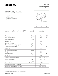 Datasheet Q62702-F1393 manufacturer Siemens