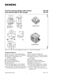 Datasheet Q62702-P1690 manufacturer Siemens