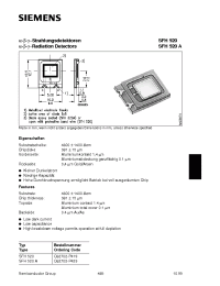 Datasheet Q62702-P429 manufacturer Siemens
