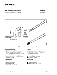 Datasheet Q62702-P941 manufacturer Siemens