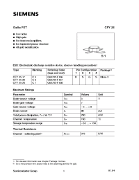 Datasheet Q62703-F106 manufacturer Siemens