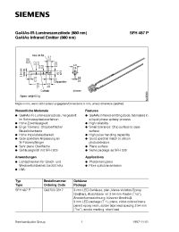 Datasheet Q62703-Q517 производства Siemens