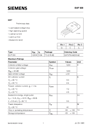 Datasheet Q67078-A4203-A2 производства Siemens