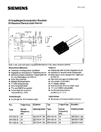 Datasheet SFH506-33 производства Siemens