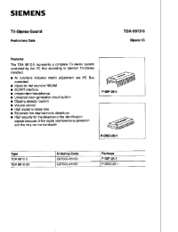 Datasheet TDA6612-5X производства Siemens