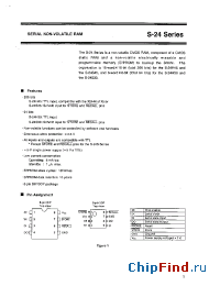 Datasheet S-24S30IF10 manufacturer Seiko