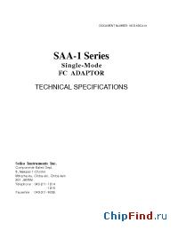 Datasheet SAA-102200 производства Seiko