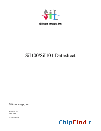 Datasheet SII100 производства Silicon Image