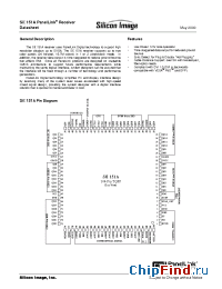 Datasheet SII151A производства Silicon Image