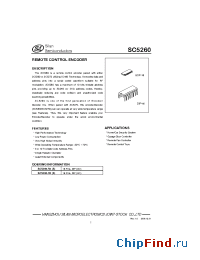 Datasheet SC5260-R4 производства Silan
