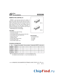 Datasheet SC8206 производства Silan