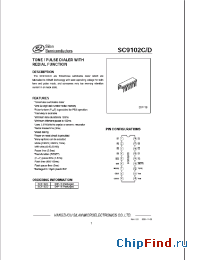 Datasheet SC9102D производства Silan