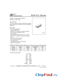 Datasheet SC91312A производства Silan