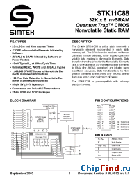 Datasheet STK11C88-35 производства Simtek