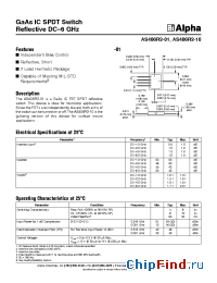 Datasheet AS406R2-10 производства Skyworks
