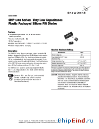 Datasheet SMP1345-518 производства Skyworks