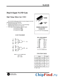 Datasheet SL4012B производства SLS