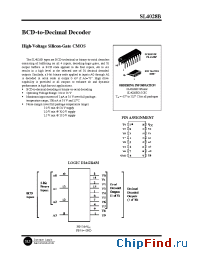 Datasheet SL4028BD производства SLS