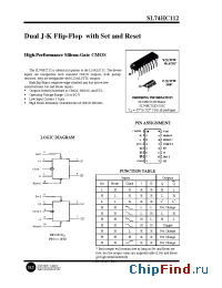 Datasheet SL74HC112 производства SLS