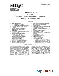 Datasheet COM20020D производства SMSC