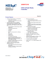 Datasheet USB97C210 производства SMSC