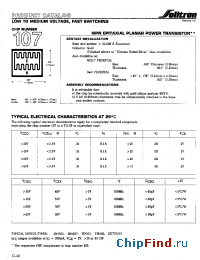 Datasheet 107XC001 manufacturer Solitron
