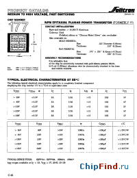 Datasheet 177XC001 manufacturer Solitron