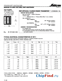 Datasheet 269XC003 manufacturer Solitron