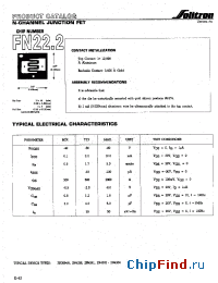 Datasheet 2N5358 производства Solitron