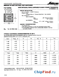 Datasheet SDT1653 manufacturer Solitron